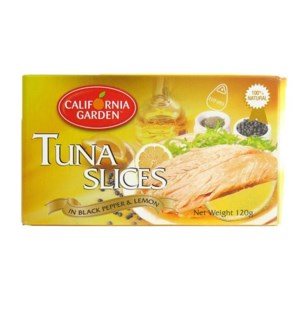 Tuna Lemon and Pepper Sliced " California Garden"